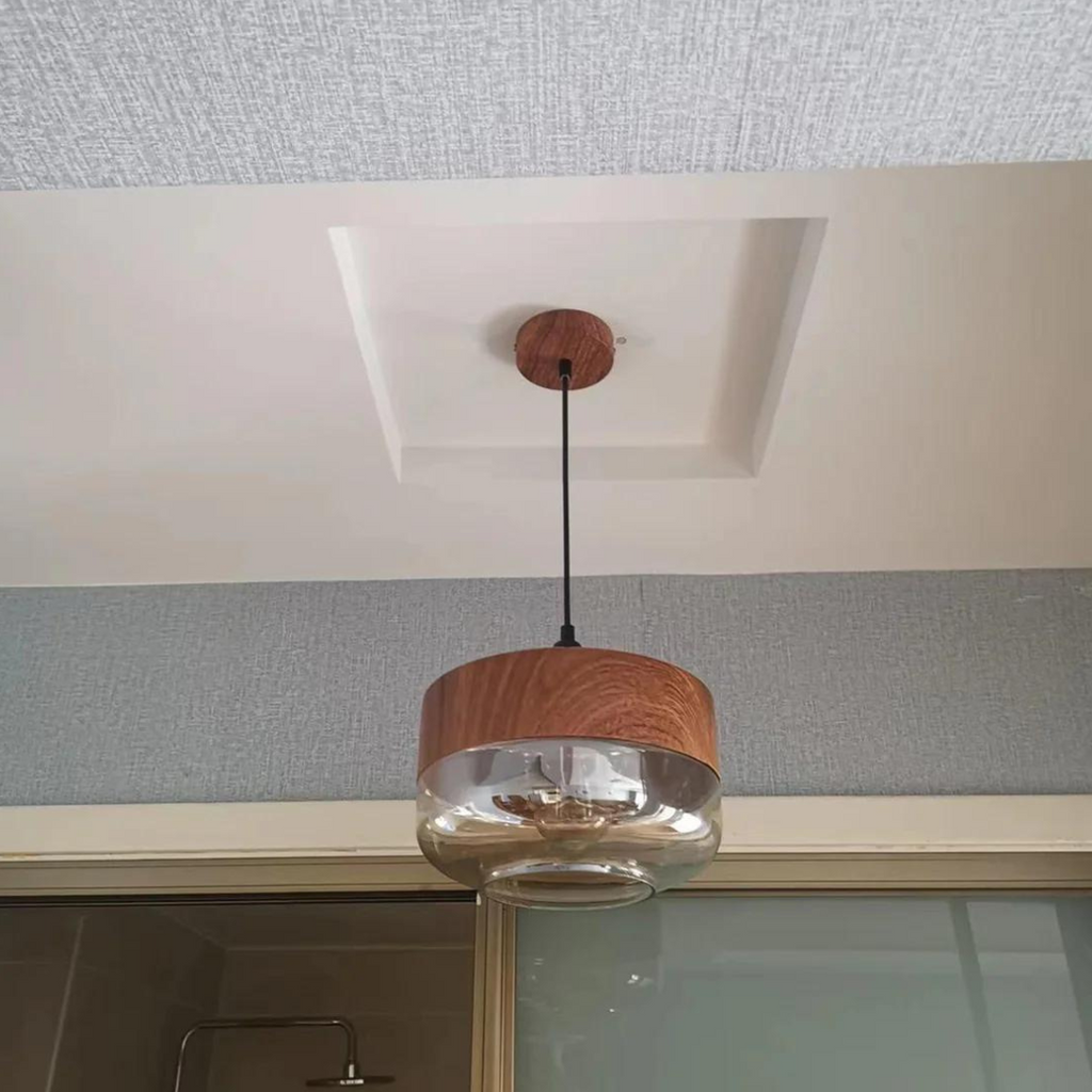 Arven Scandinavian Wooden Pendant Light – Timeless Nordic Design with Warm Glow