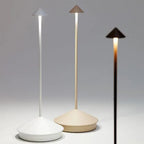 Cordless rechargeable LED table lamp