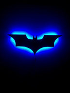 Batman LED Wall Light with Wireless Remote Control and Colour Change
