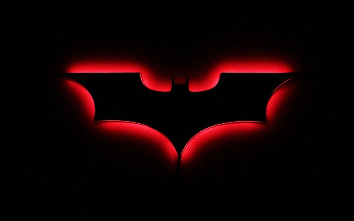 Batman LED Wall Light with Wireless Remote Control and Colour Change