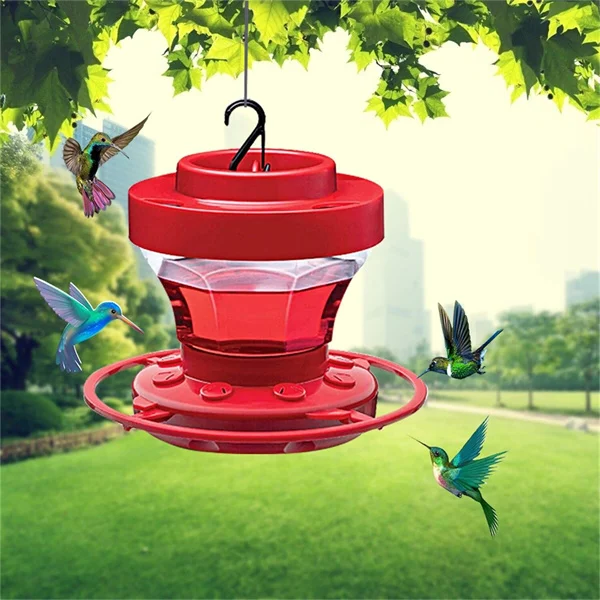 Bee-Proof Hummingbird Feeder with Perch - 470 ml Capacity