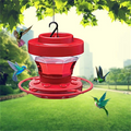Bee-Proof Hummingbird Feeder with Perch - 470 ml Capacity