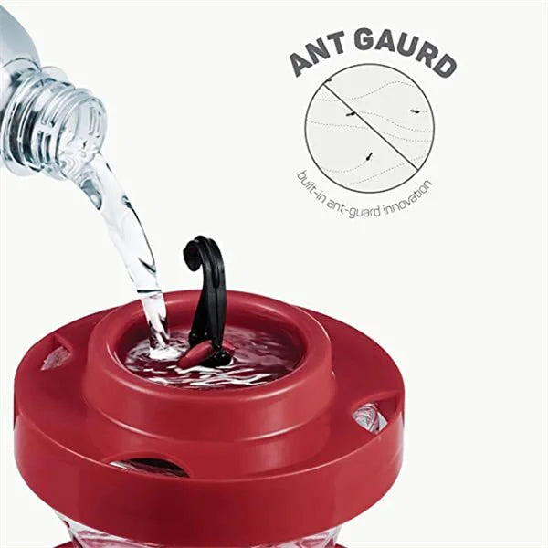 Bee-Proof Hummingbird Feeder with Perch - 470 ml Capacity