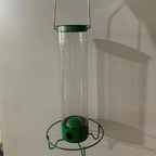 Bird Feeder Metal Squirrel Proof Hanging Outdoor Garden Tube
