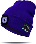 Bluetooth Beanie Hat Light Wireless Headphones