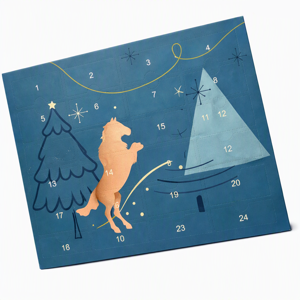 CANTERCHEER – Equestrian Advent Calendar for Festive Stable Fun