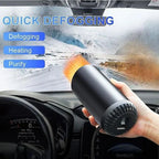 Car Heater Demister with Fast Cup Holder Heating