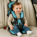 Portable car seat for children with 5-point harness