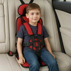 Portable car seat for children with 5-point harness