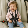 Portable car seat for children with 5-point harness