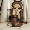 Portable car seat for children with 5-point harness