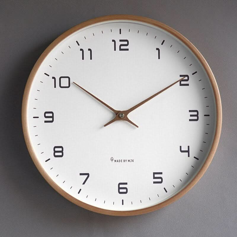 CLOCKVAULT – Scandinavian Wall Clock for Elegant Home Atmosphere