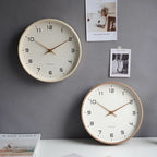 CLOCKVAULT – Scandinavian Wall Clock for Elegant Home Atmosphere