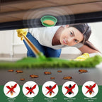 Cockroach Bait Discs, 24-Pack with Enclosed Housing for Indoor Placement