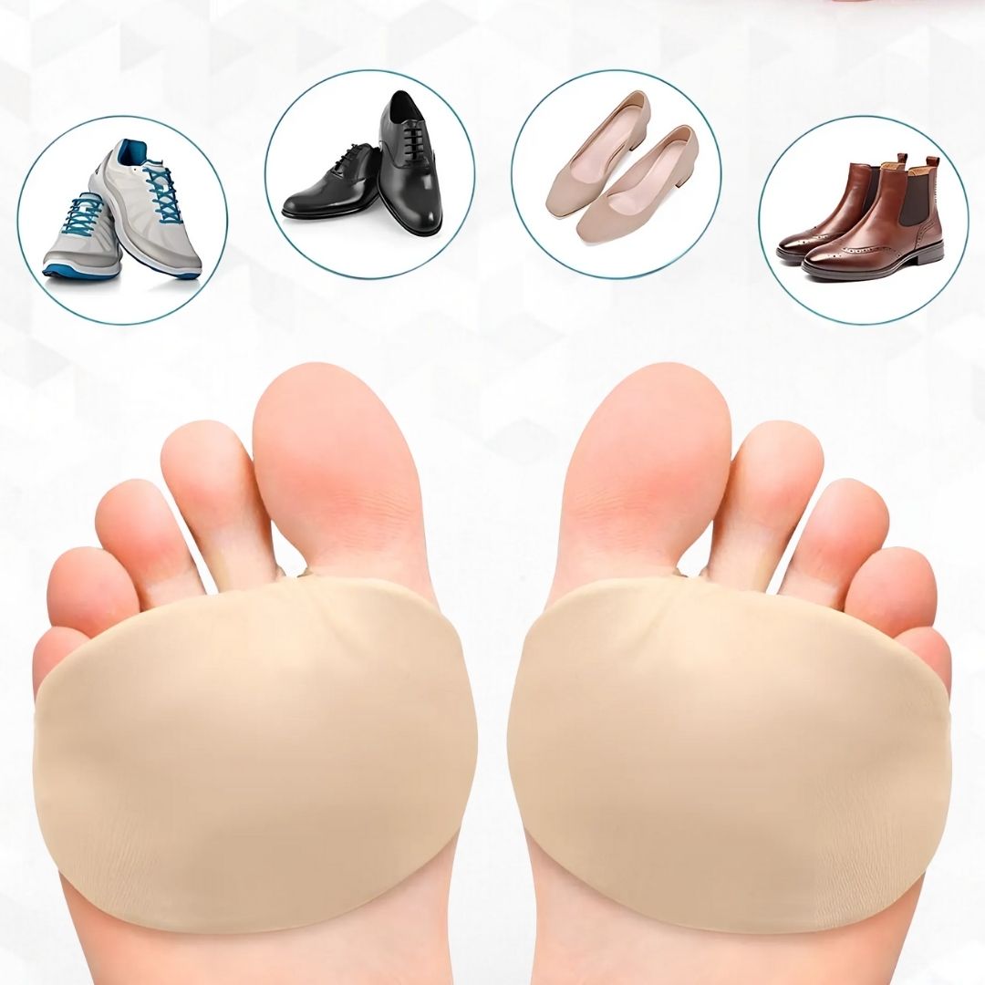 ComfortStep Morton’s Neuroma and Metatarsalgia Relief Pads | Gel Cushion and Metatarsal Support | Foot Pain Relief for E