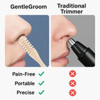 Compact Nose Hair Trimmer with 360° Rotating Head – Precise Grooming for Men and Women
