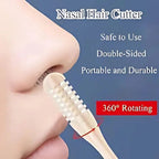 Compact Nose Hair Trimmer with 360° Rotating Head – Precise Grooming for Men and Women
