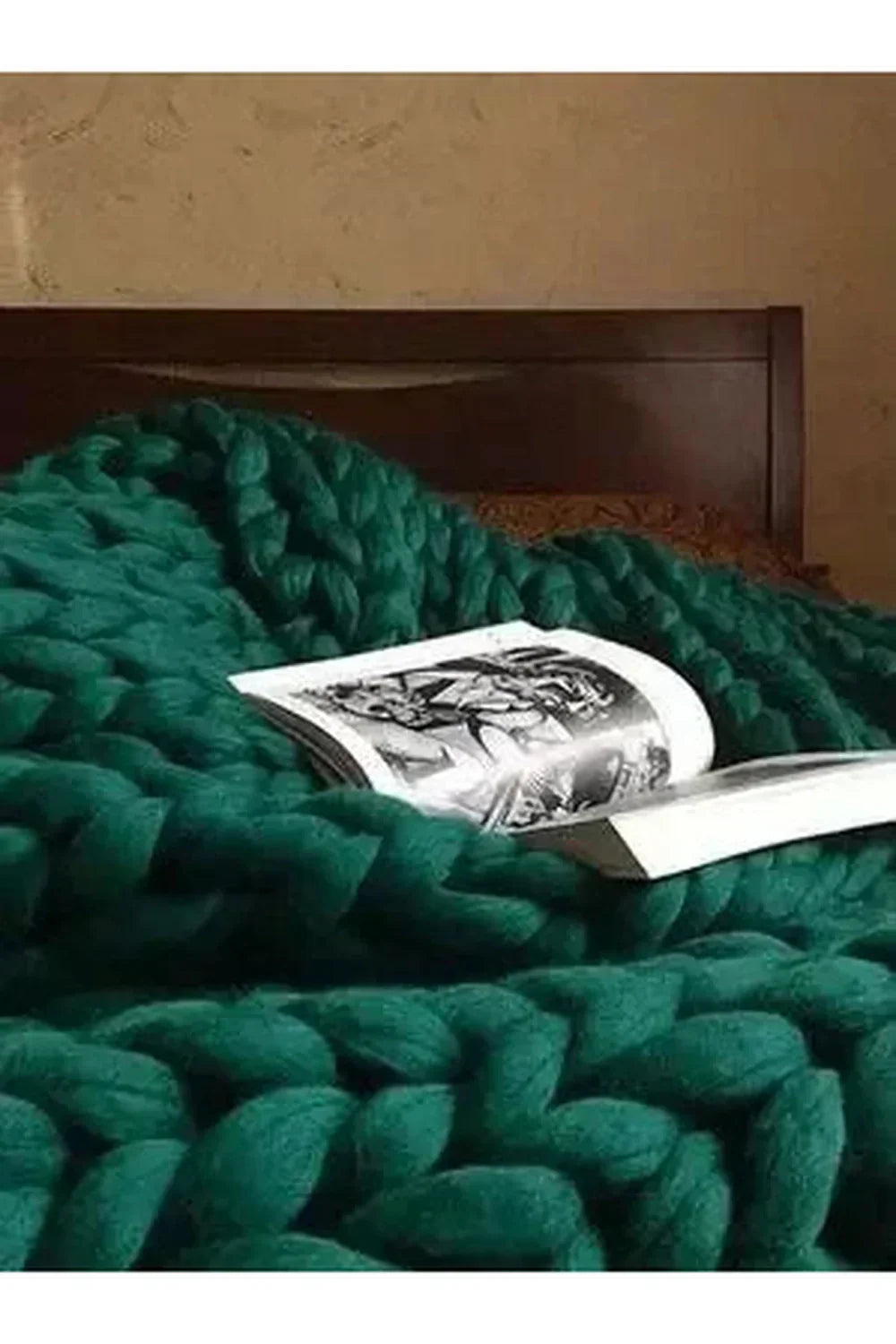 Cosy Knit Chunky Blanket