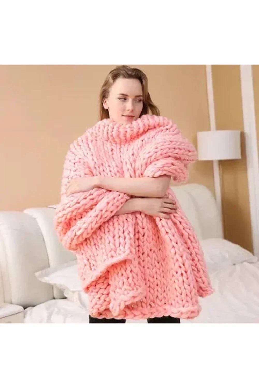 Cosy Knit Chunky Blanket