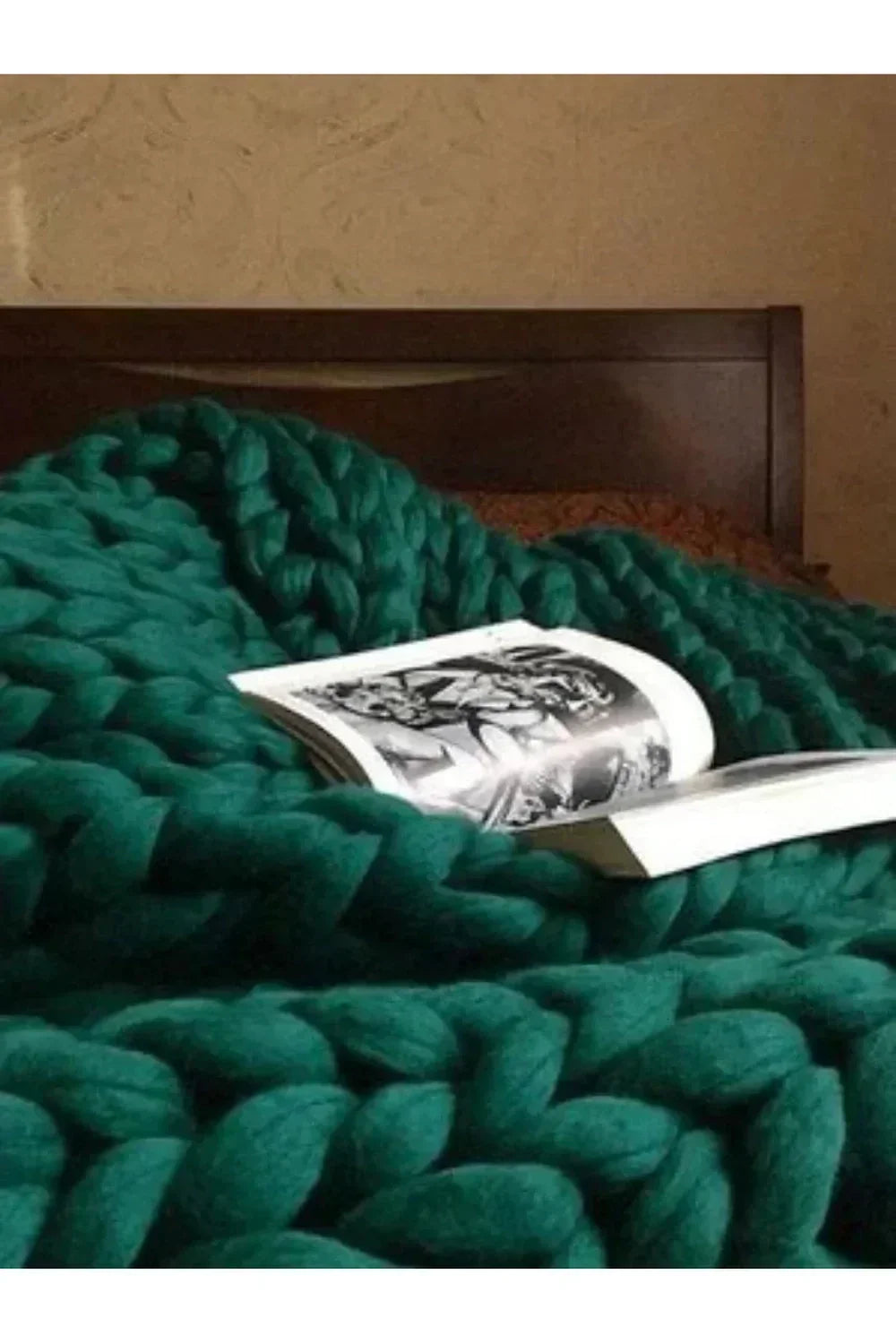 Cosy Knit Chunky Blanket
