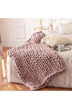 Cosy Knit Chunky Blanket