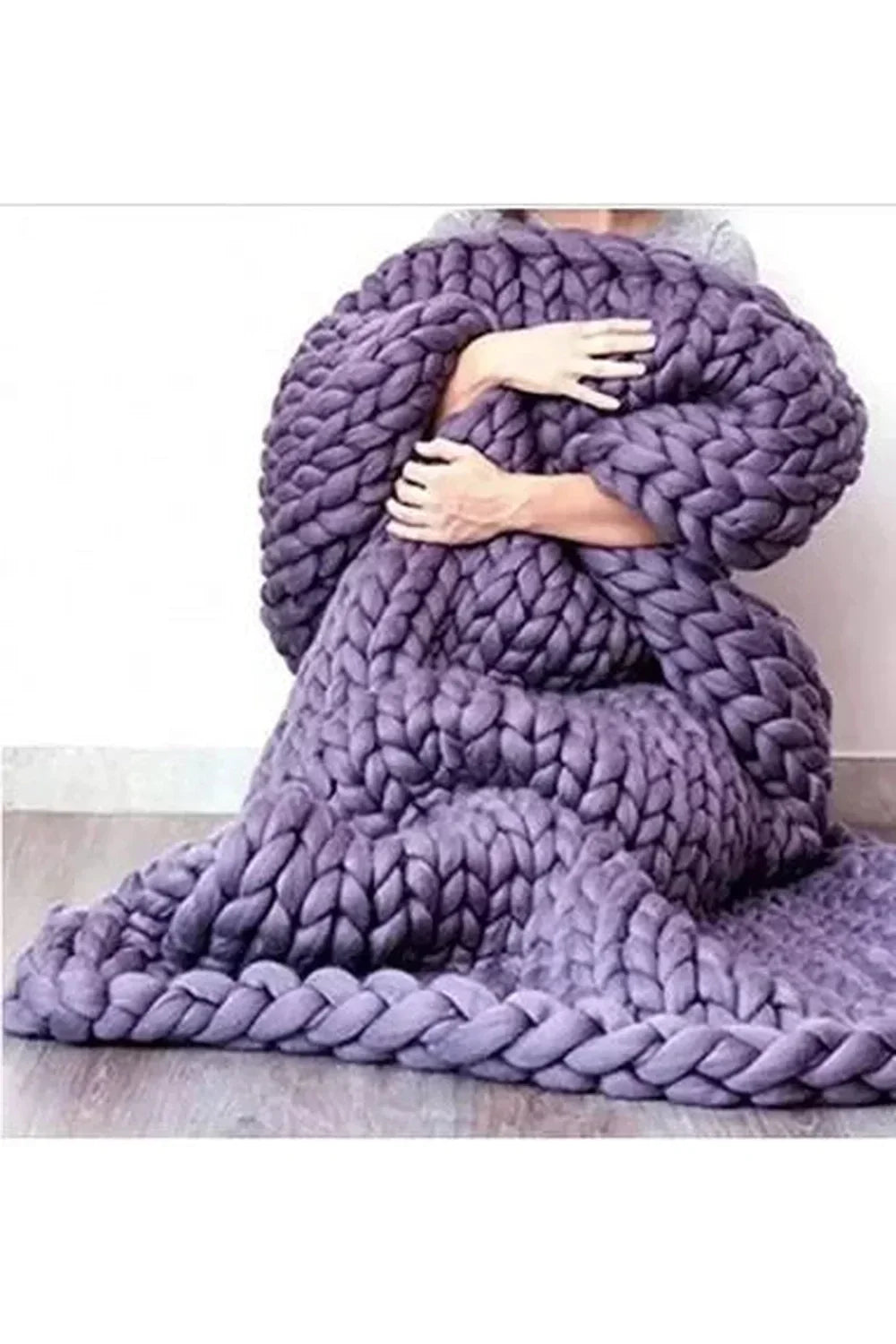Cosy Knit Chunky Blanket