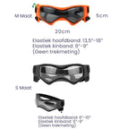Dog Helmet with Goggles for Eye Protection