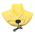 Electric neck and shoulder heating pad with vibration