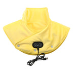 Electric neck and shoulder heating pad with vibration