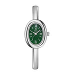 Elegant Oval Bangle Watch: Modern & Classic