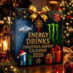 Energy Drink Advent Calendar 24 Days Christmas Countdown Box