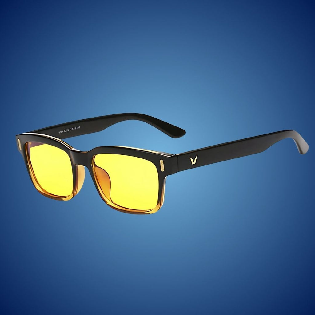 EyeShield Pro Blue Light Blocking Computer Glasses | With UV Protection - Reduces Eye Strain - Improves Sleep Quality - 