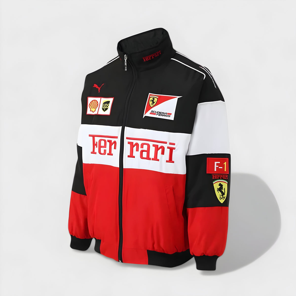 Vintage unisex Ferrari jacket – retro racing style