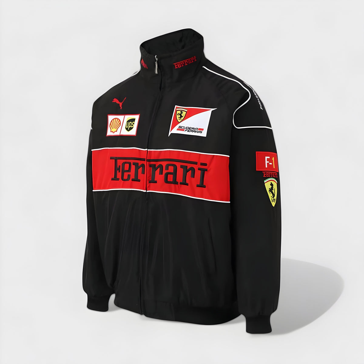 Vintage unisex Ferrari jacket – retro racing style