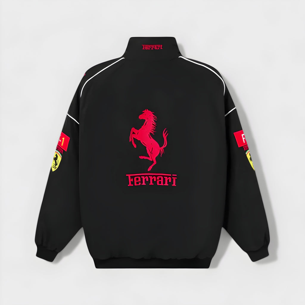 Vintage unisex Ferrari jacket – retro racing style