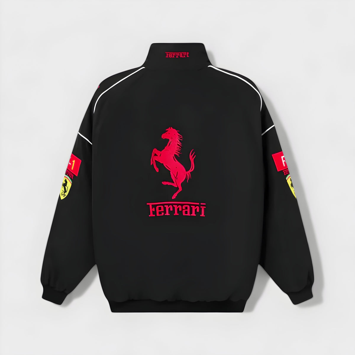 Vintage unisex Ferrari jacket – retro racing style