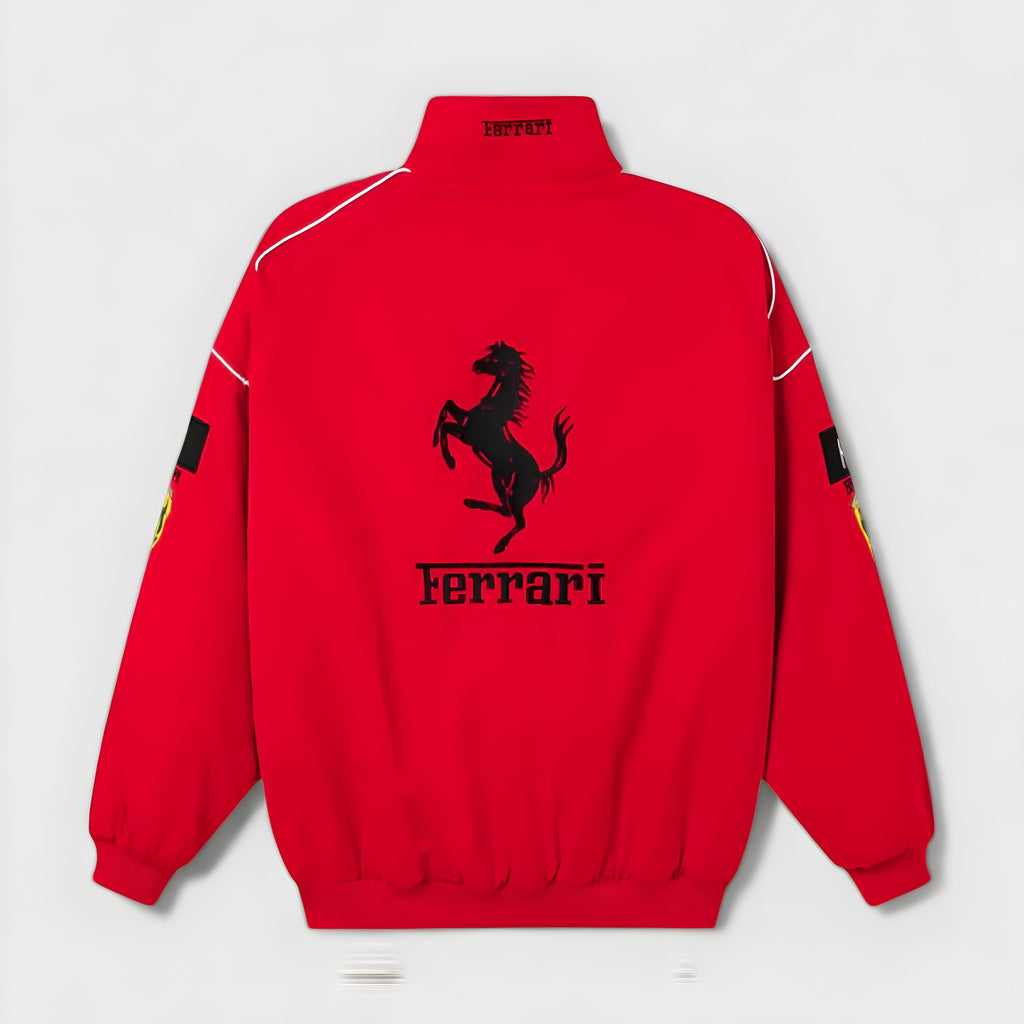 Vintage unisex Ferrari jacket – retro racing style