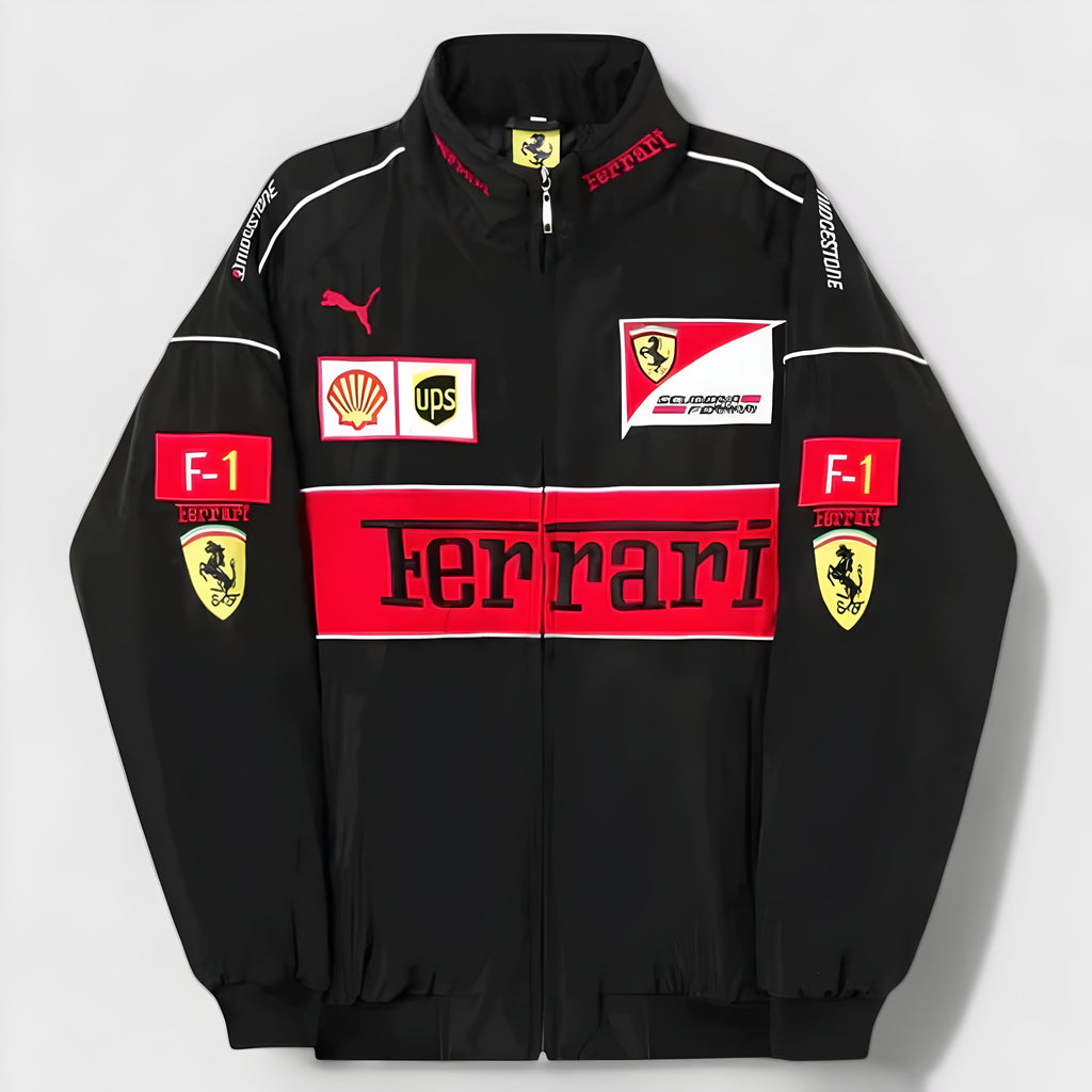 Vintage unisex Ferrari jacket – retro racing style