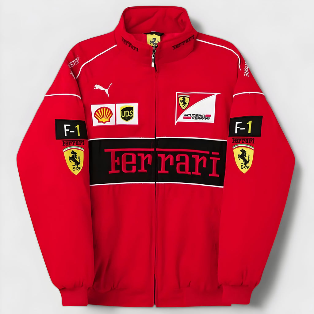 Vintage unisex Ferrari jacket – retro racing style