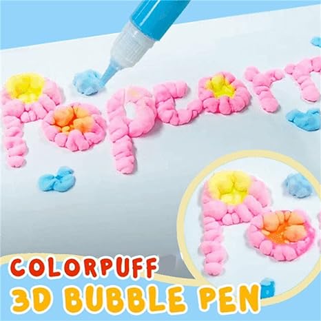 Magic Pen – Draw 3D with one stroke!DIY Bubble Magic Drawing Pens