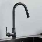FLEXTAP – Pull Out Kitchen Tap Antique Style High Arc Sink Mixer