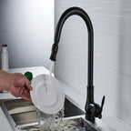 FLEXTAP – Pull Out Kitchen Tap Antique Style High Arc Sink Mixer