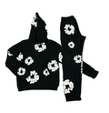 Floral Print Athleisure Hoodie & Jogger Set