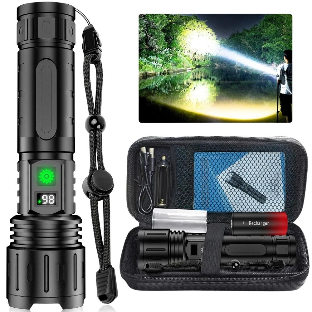 Ultra Powerful Tactical Torch 100,000 Lumens