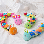 Interactive Musical Caterpillar – Educational Soft Toy for Newborns and Early Childhood