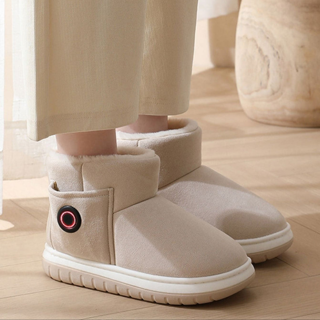USB Heated Slippers – 3 Heat Levels