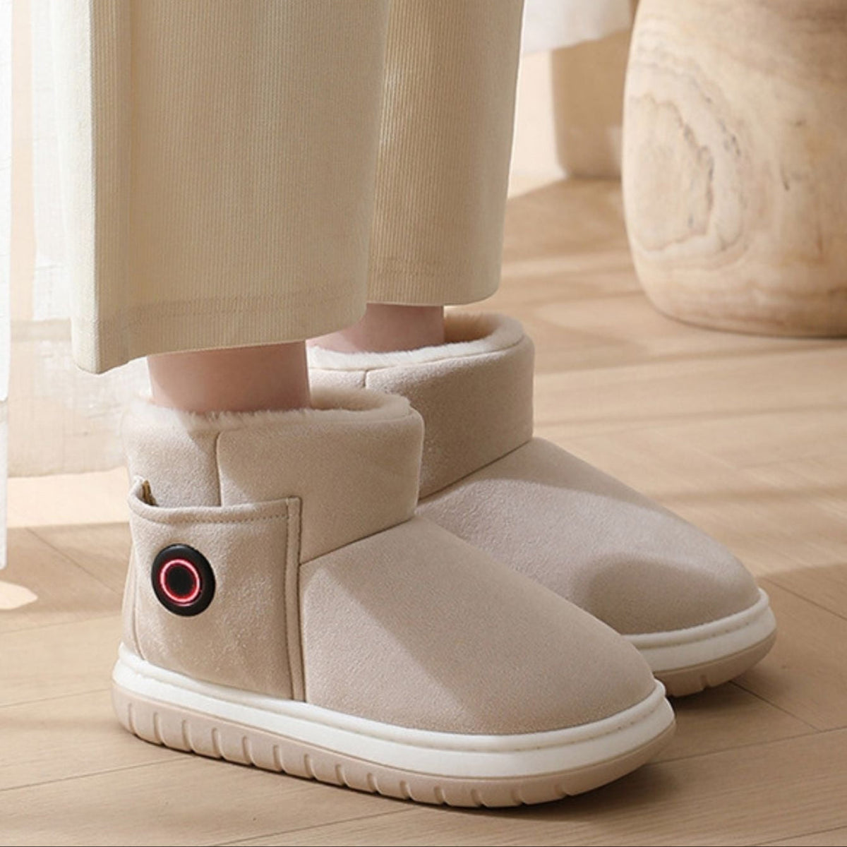 USB Heated Slippers – 3 Heat Levels