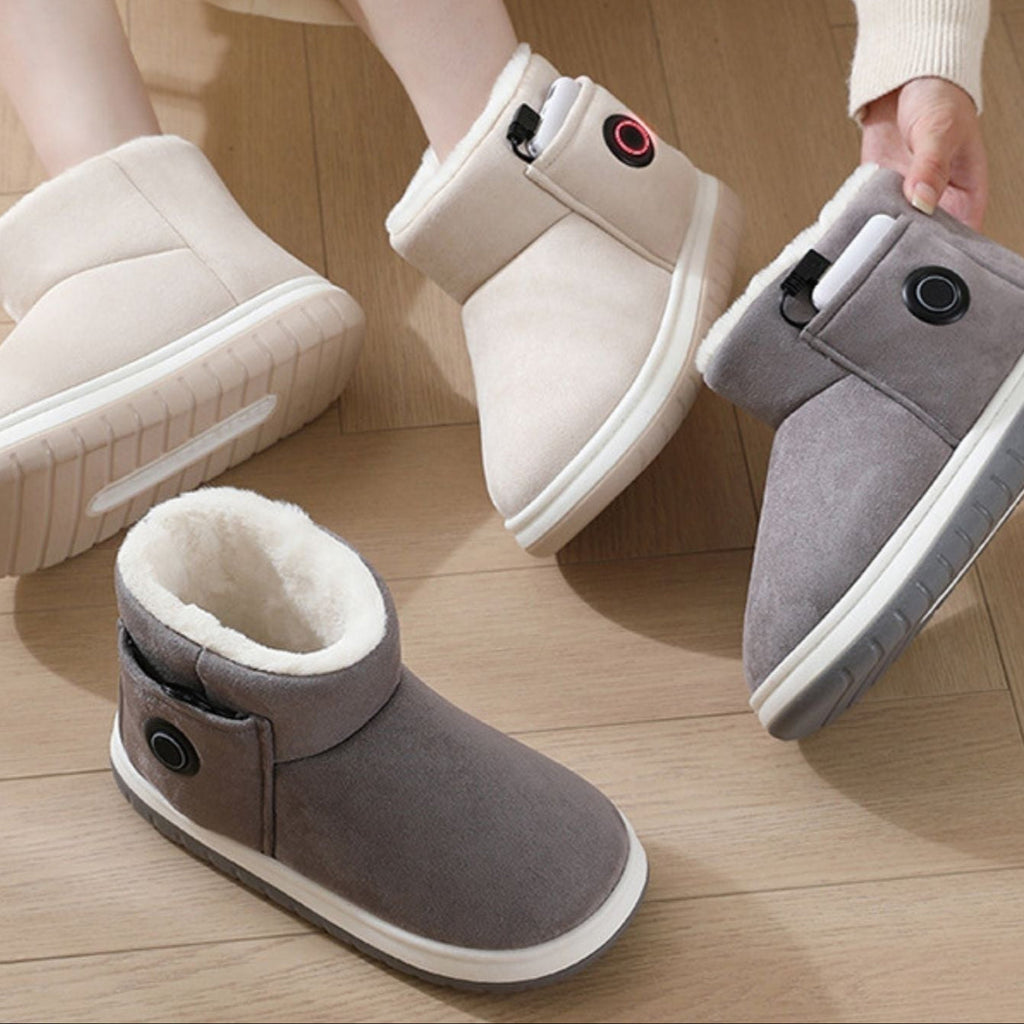 USB Heated Slippers – 3 Heat Levels
