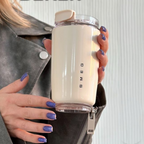 LuxeTherm | Elegant Stainless Steel Thermal Mug – Reusable 300 ml Insulated Cup for Hot and Cold Drinks