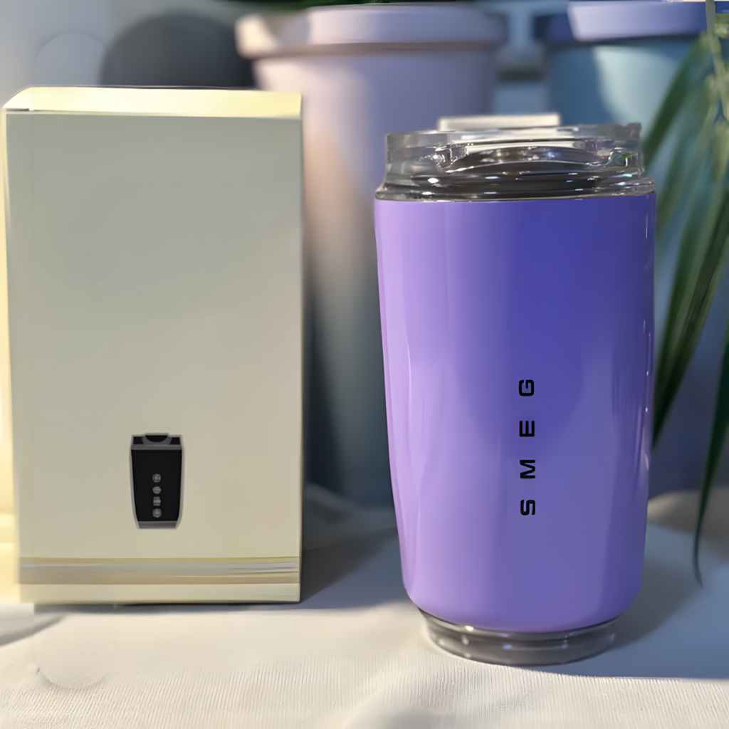 LuxeTherm | Elegant Stainless Steel Thermal Mug – Reusable 300 ml Insulated Cup for Hot and Cold Drinks